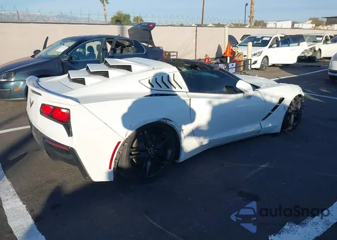 2014 Chevrolet Corvette Stingray Z51 from USA, damaged, VIN 1G1YK2D71E5124099